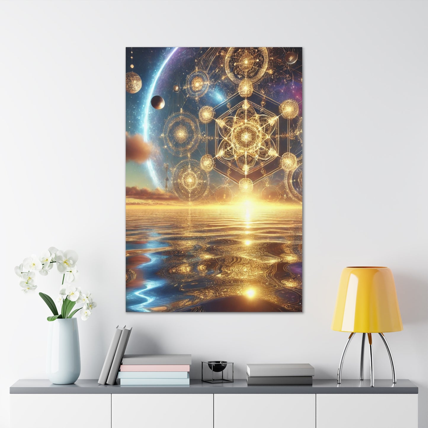 Sacred Geometry Art Canvas Ed. 94