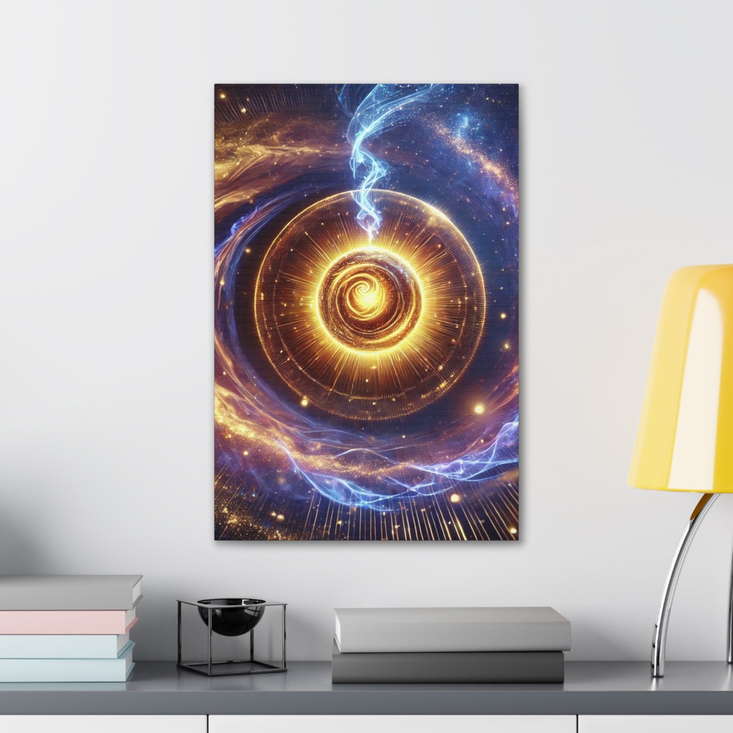 Energetic Orbs Art Canvas Ed. 11