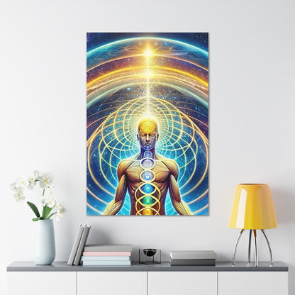 Quantum Entanglement Art Canvas Ed. 31