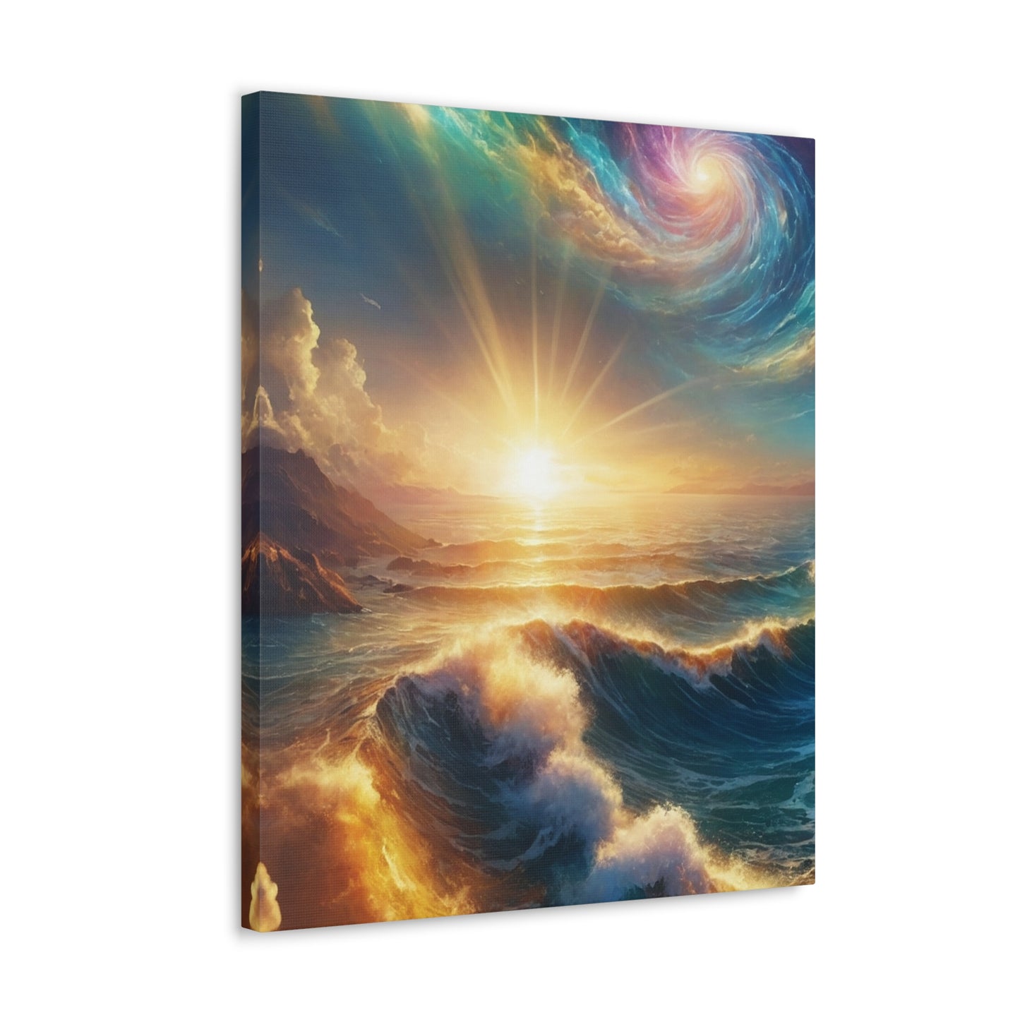 Serene Ocean Art Canvas Ed. 18