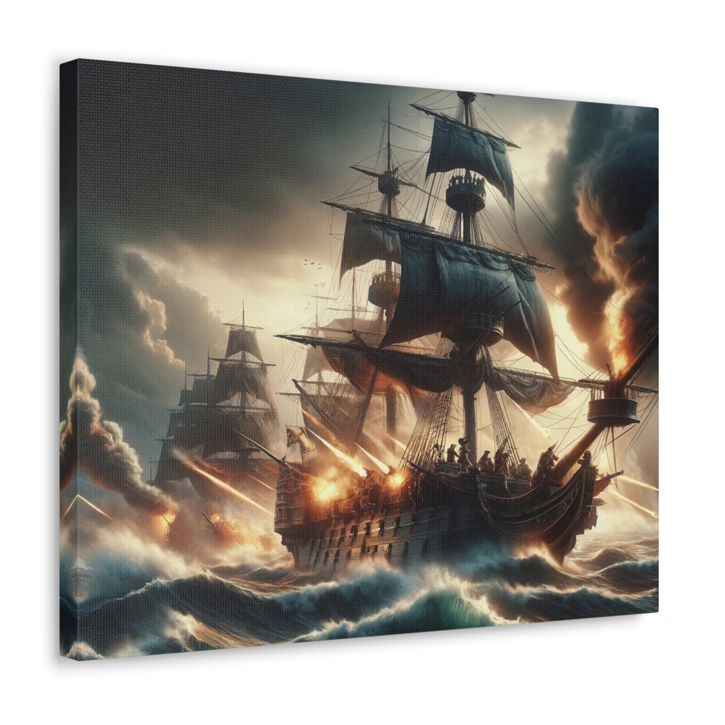 Voyage & Conquest Art Canvas Ed. 1