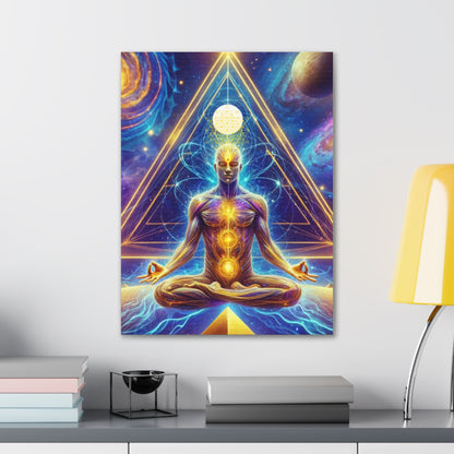 Quantum Entanglement Art Canvas Ed. 5