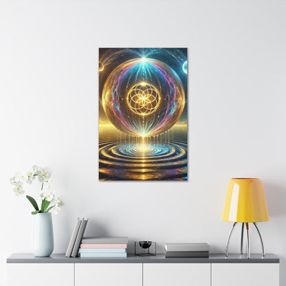 Sacred Geometry Art Canvas Ed. 27