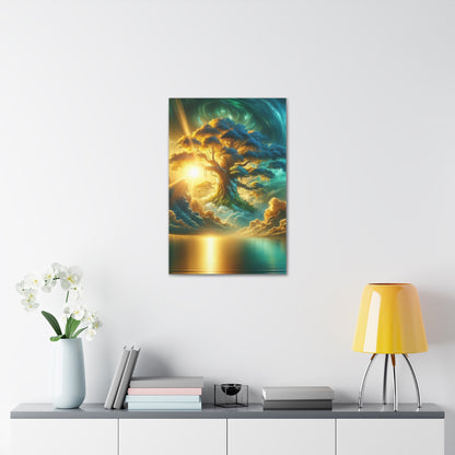 Trees of Light Art Canvas Ed. 3