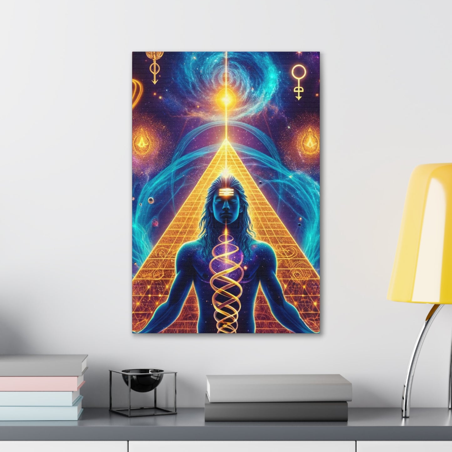 Quantum Entanglement Art Canvas Ed. 12