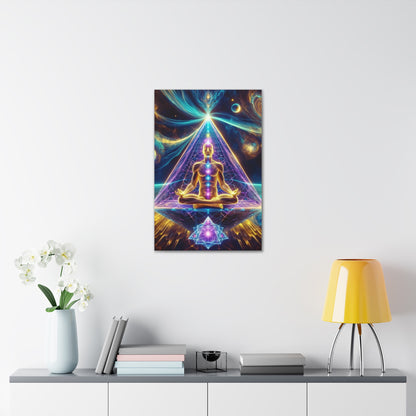 Quantum Entanglement Art Canvas Ed. 3