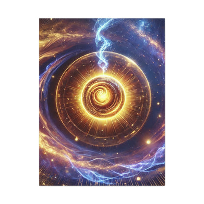 Energetic Orbs Art Canvas Ed. 11