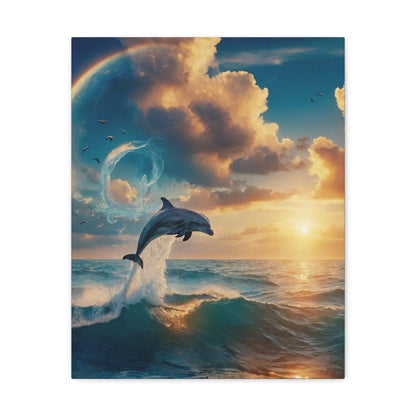 Serene Ocean Art Canvas Ed. 2