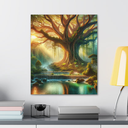 Trees of Light Art Canvas Ed. 19