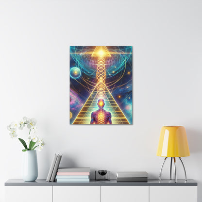 Quantum Entanglement Art Canvas Ed. 19