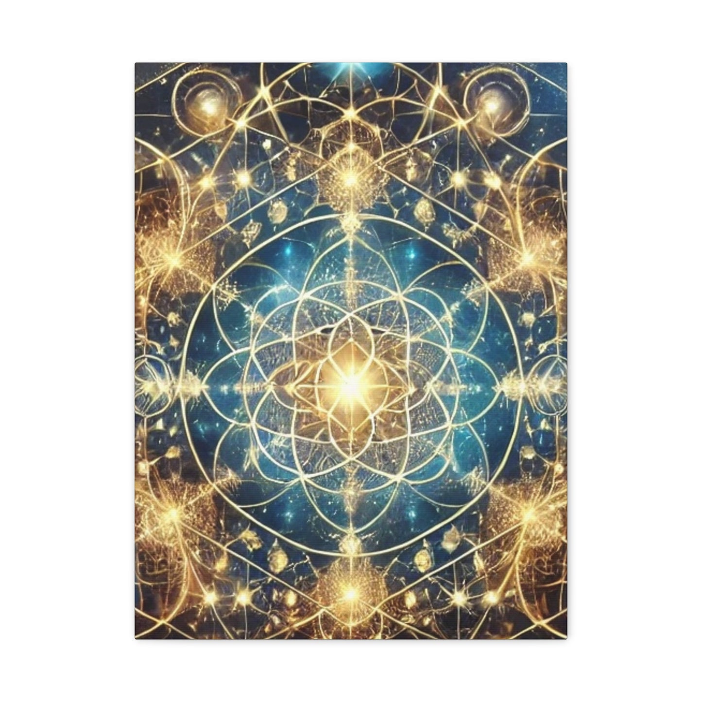 Sacred Geometry Art Canvas Ed. 70