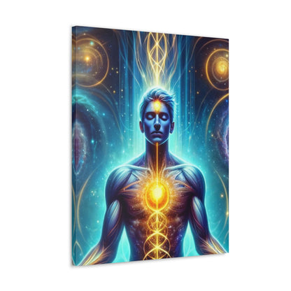 Quantum Entanglement Art Canvas Ed. 27