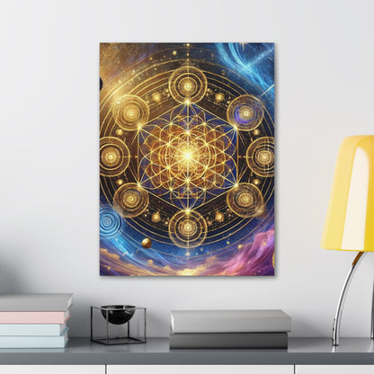 Sacred Geometry Art Canvas Ed. 68