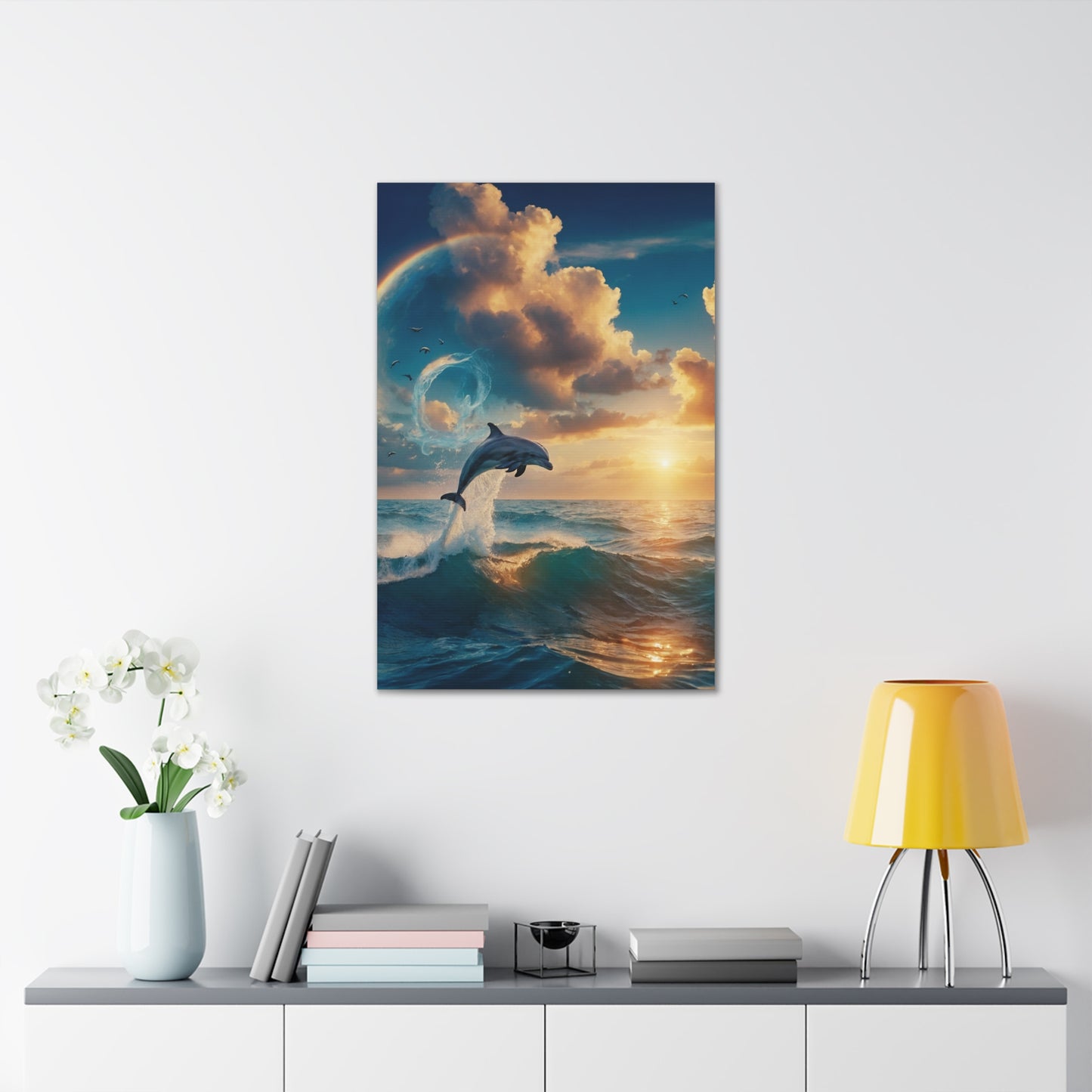 Serene Ocean Art Canvas Ed. 2