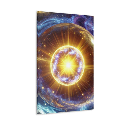 Energetic Orbs Art Canvas Ed. 12