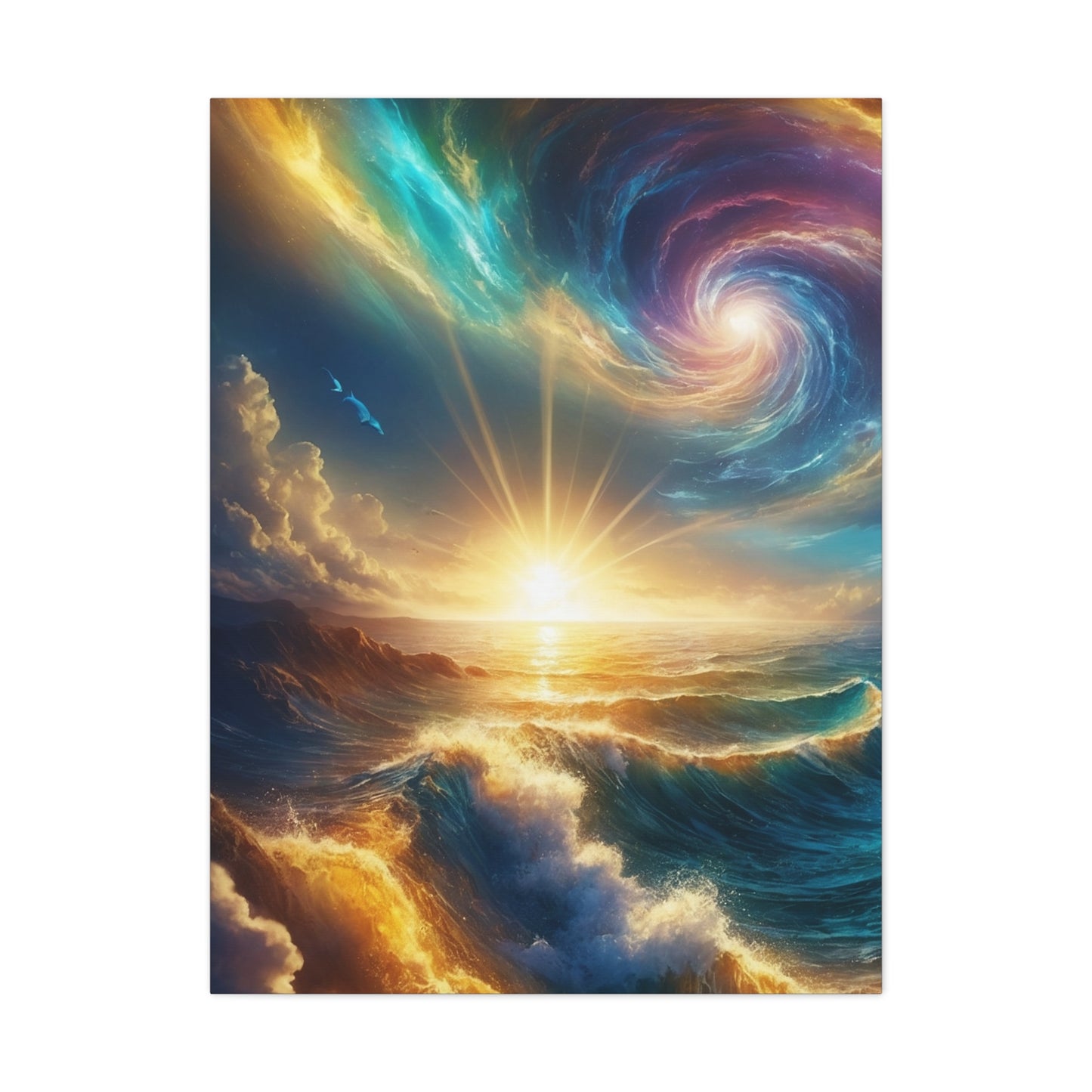 Serene Ocean Art Canvas Ed. 1