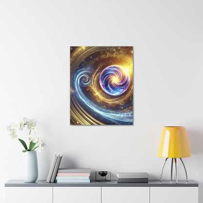 Energetic Orbs Art Canvas Ed. 15