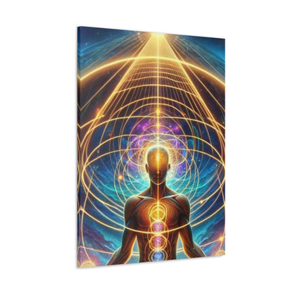 Quantum Entanglement Art Canvas Ed. 30