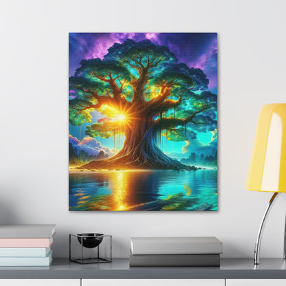 Trees of Light Art Canvas Ed. 14