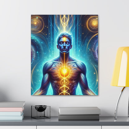 Quantum Entanglement Art Canvas Ed. 27