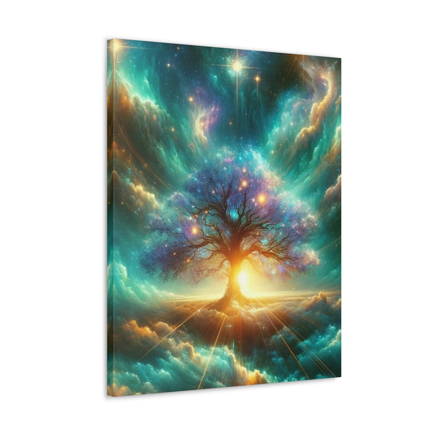 Trees of Light Art Canvas Ed. 16