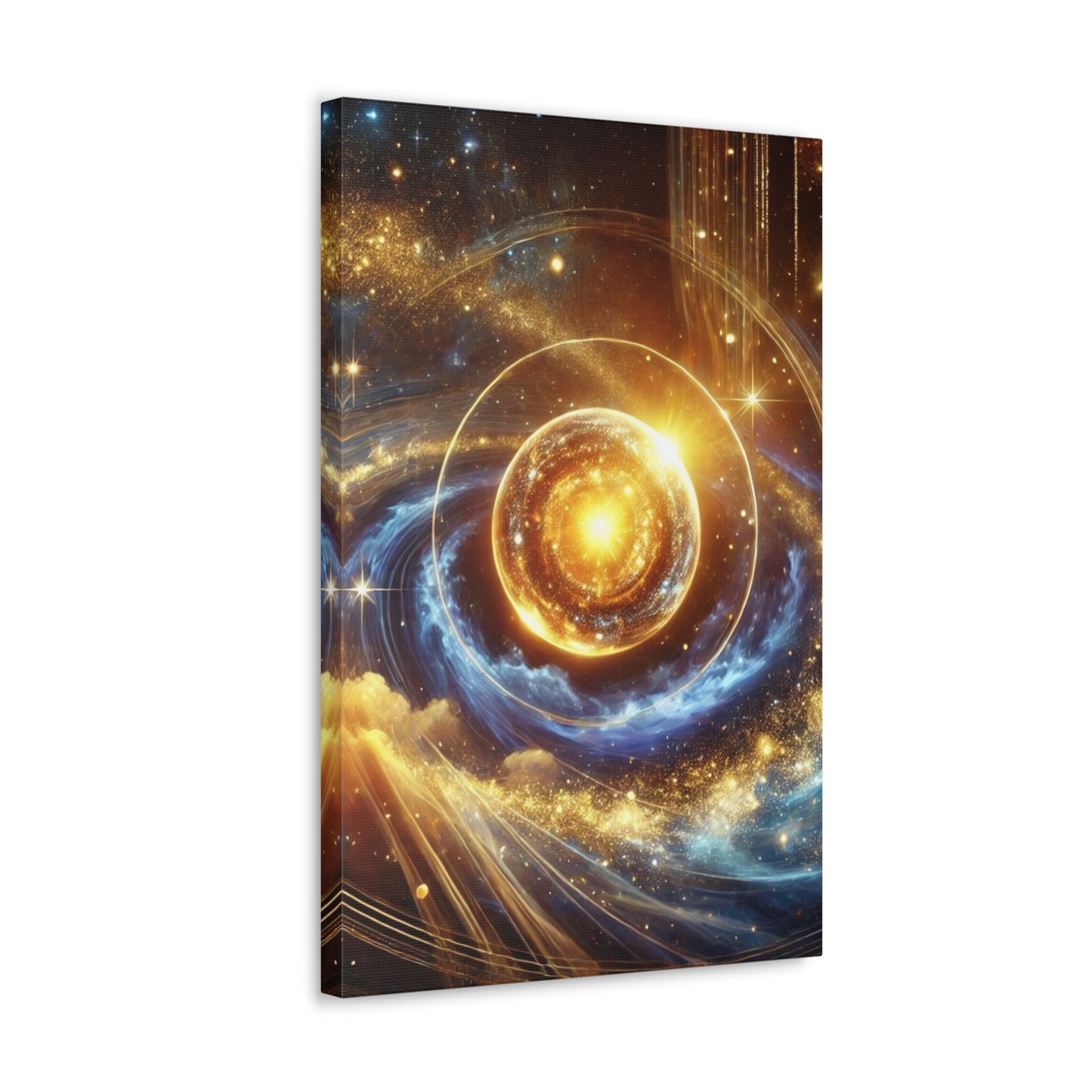 Energetic Orbs Art Canvas Ed. 16