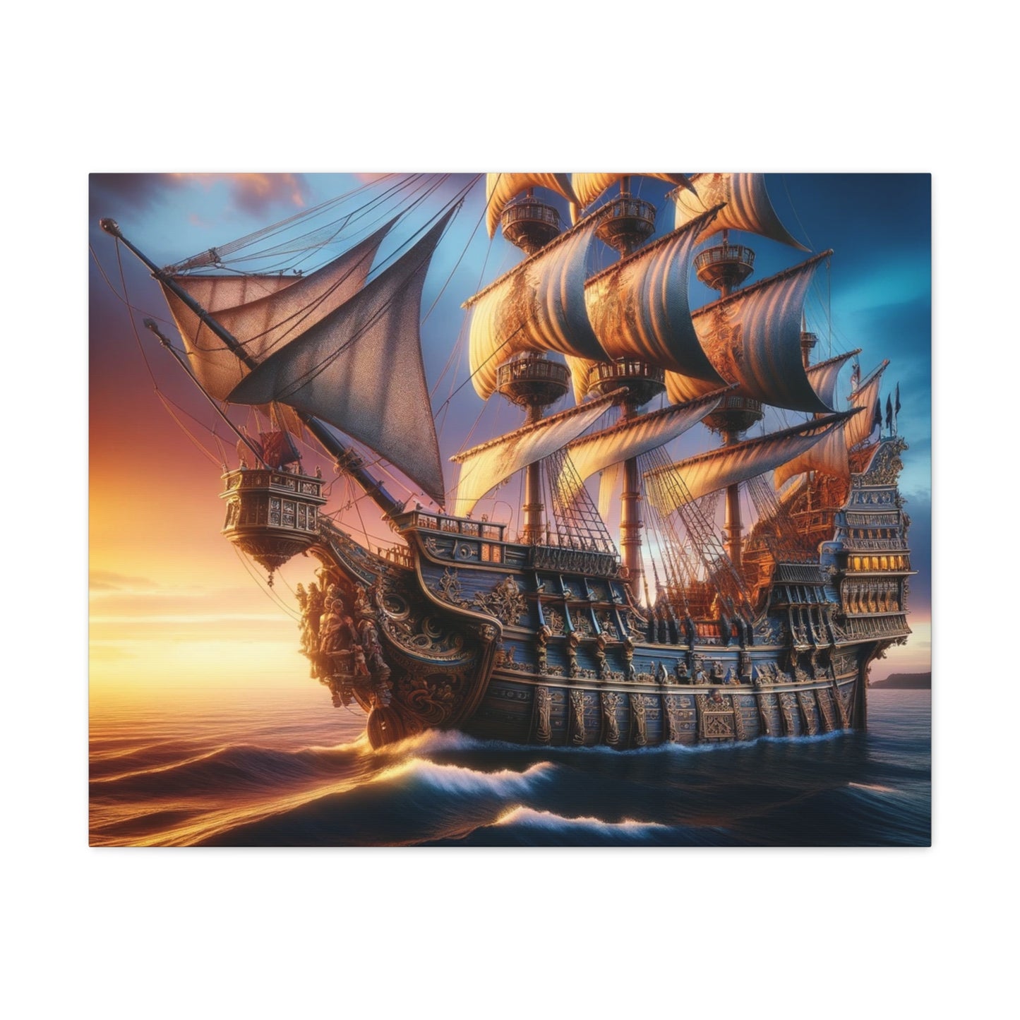 Voyage & Conquest Art Canvas Ed. 22