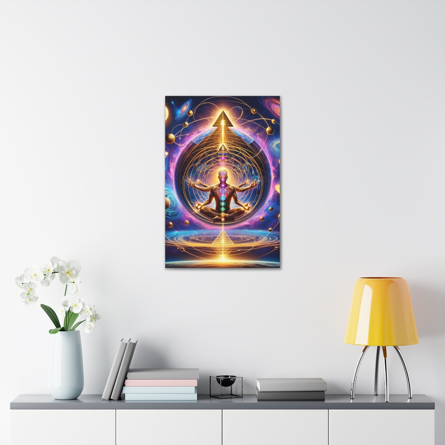 Quantum Entanglement Art Canvas Ed. 33