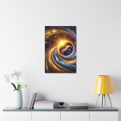 Energetic Orbs Art Canvas Ed. 17