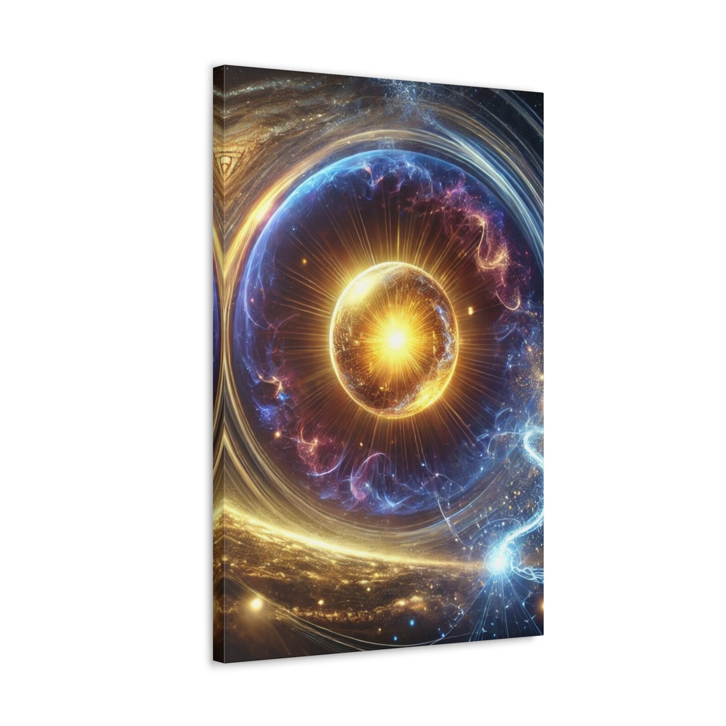 Energetic Orbs Art Canvas Ed. 9