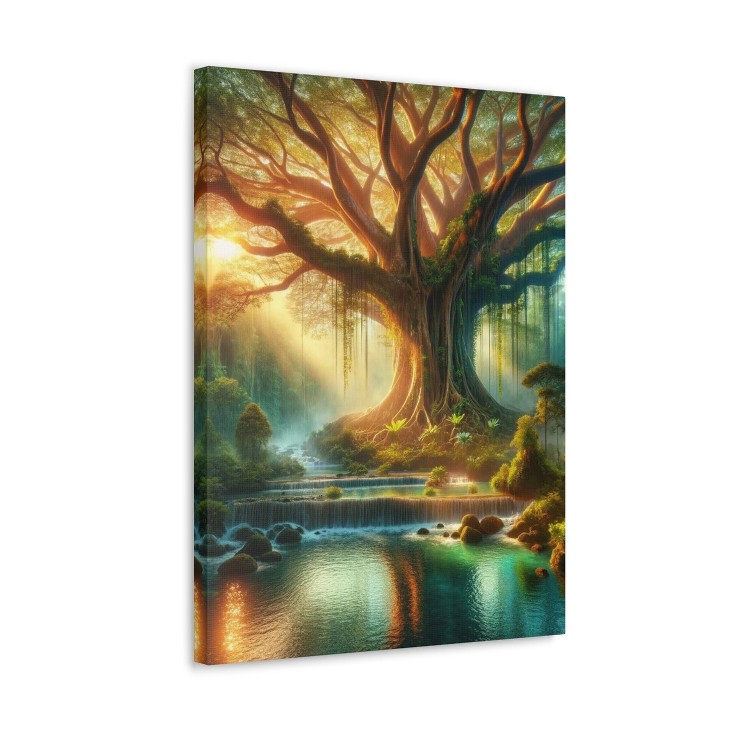 Trees of Light Art Canvas Ed. 19