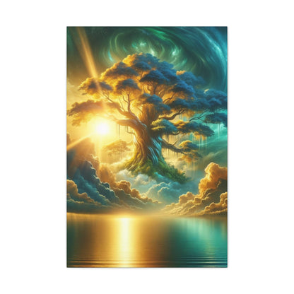 Trees of Light Art Canvas Ed. 25