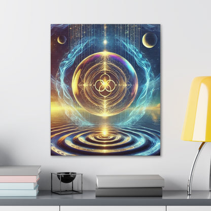 Sacred Geometry Art Canvas Ed. 30