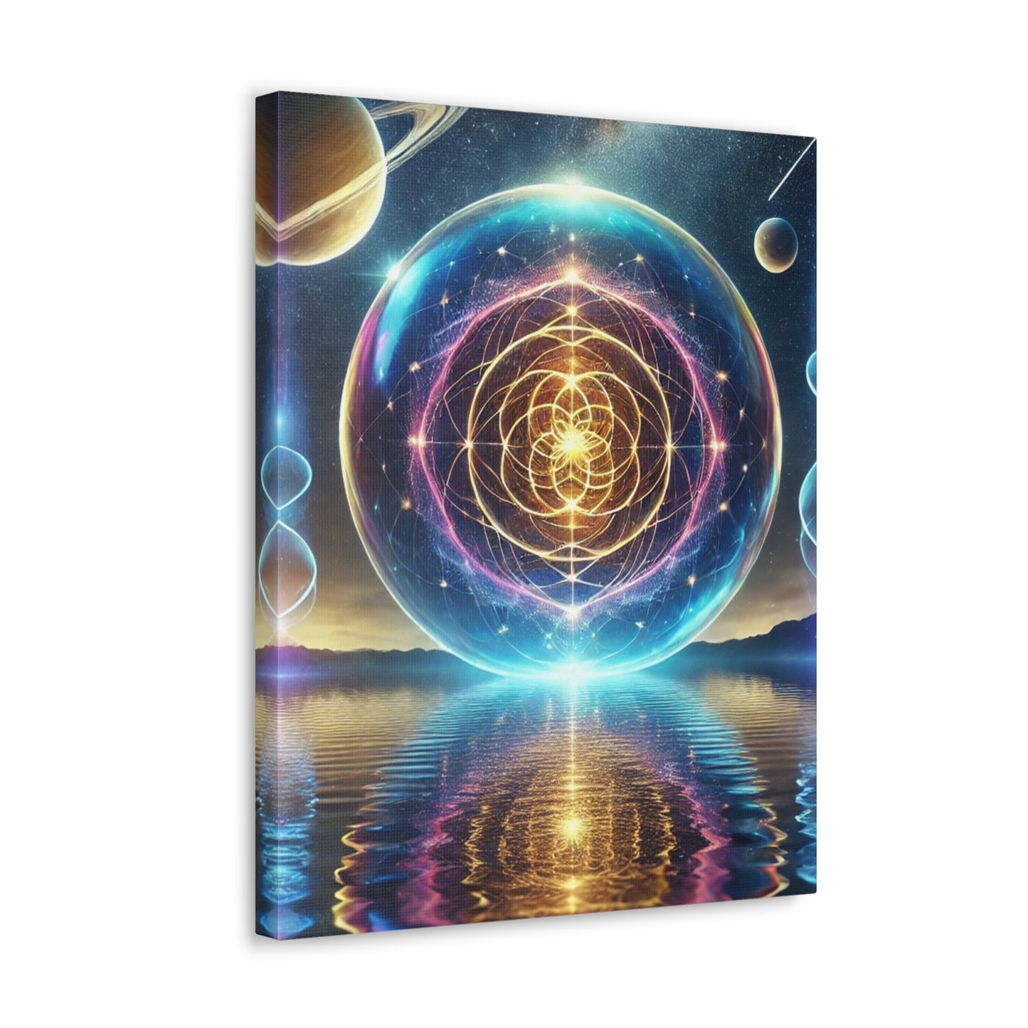 Sacred Geometry Art Canvas Ed. 16