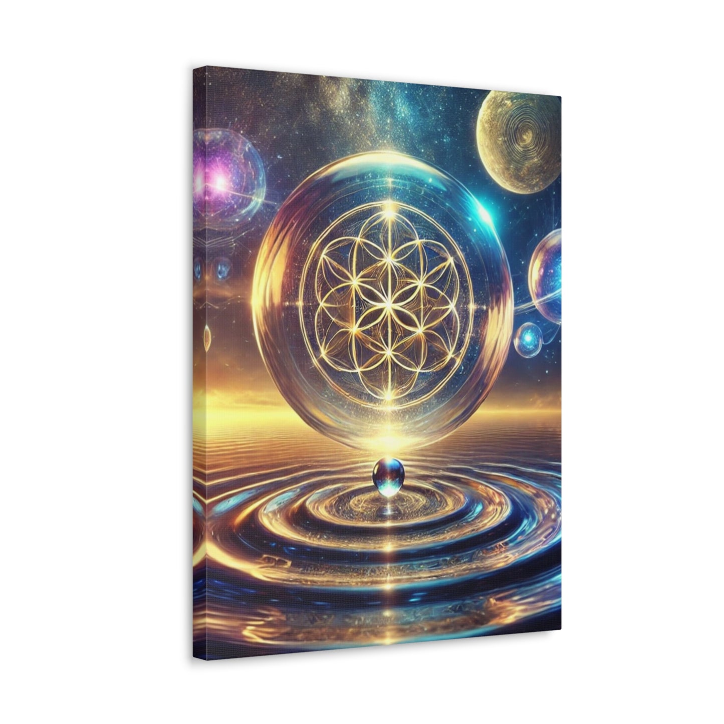 Sacred Geometry Art Canvas Ed. 23