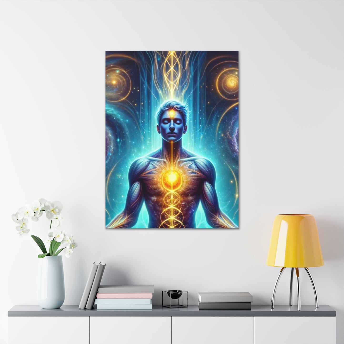 Quantum Entanglement Art Canvas Ed. 27