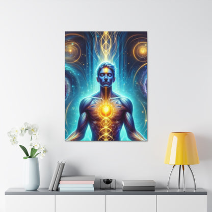 Quantum Entanglement Art Canvas Ed. 27