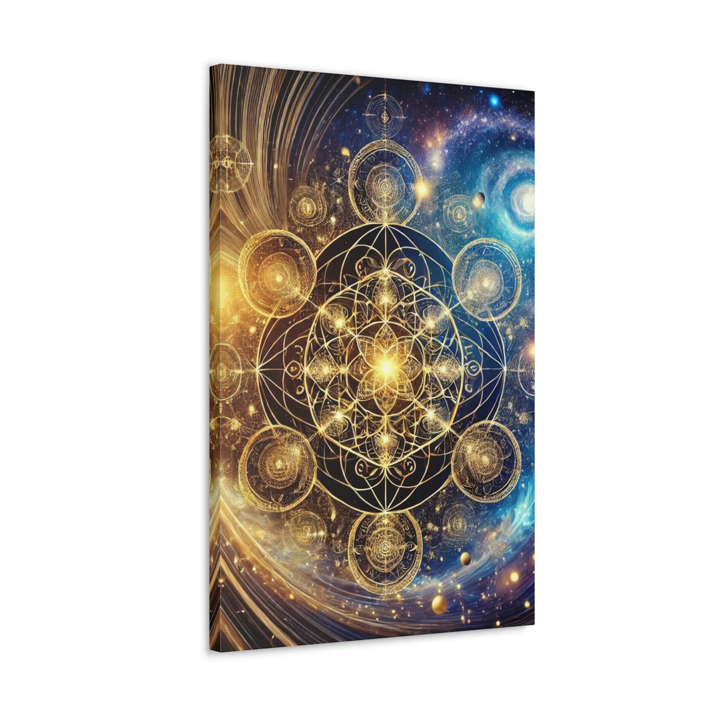 Sacred Geometry Art Canvas Ed. 67