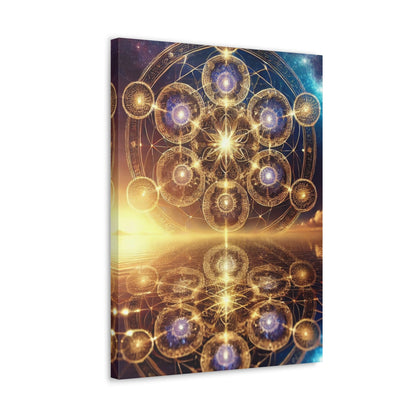 Sacred Geometry Art Canvas Ed. 95