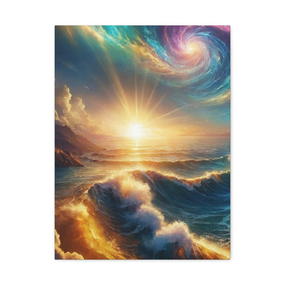 Serene Ocean Art Canvas Ed. 18