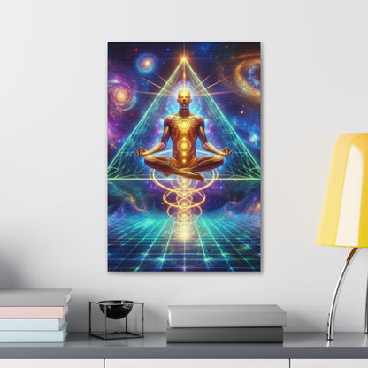 Quantum Entanglement Art Canvas Ed. 18