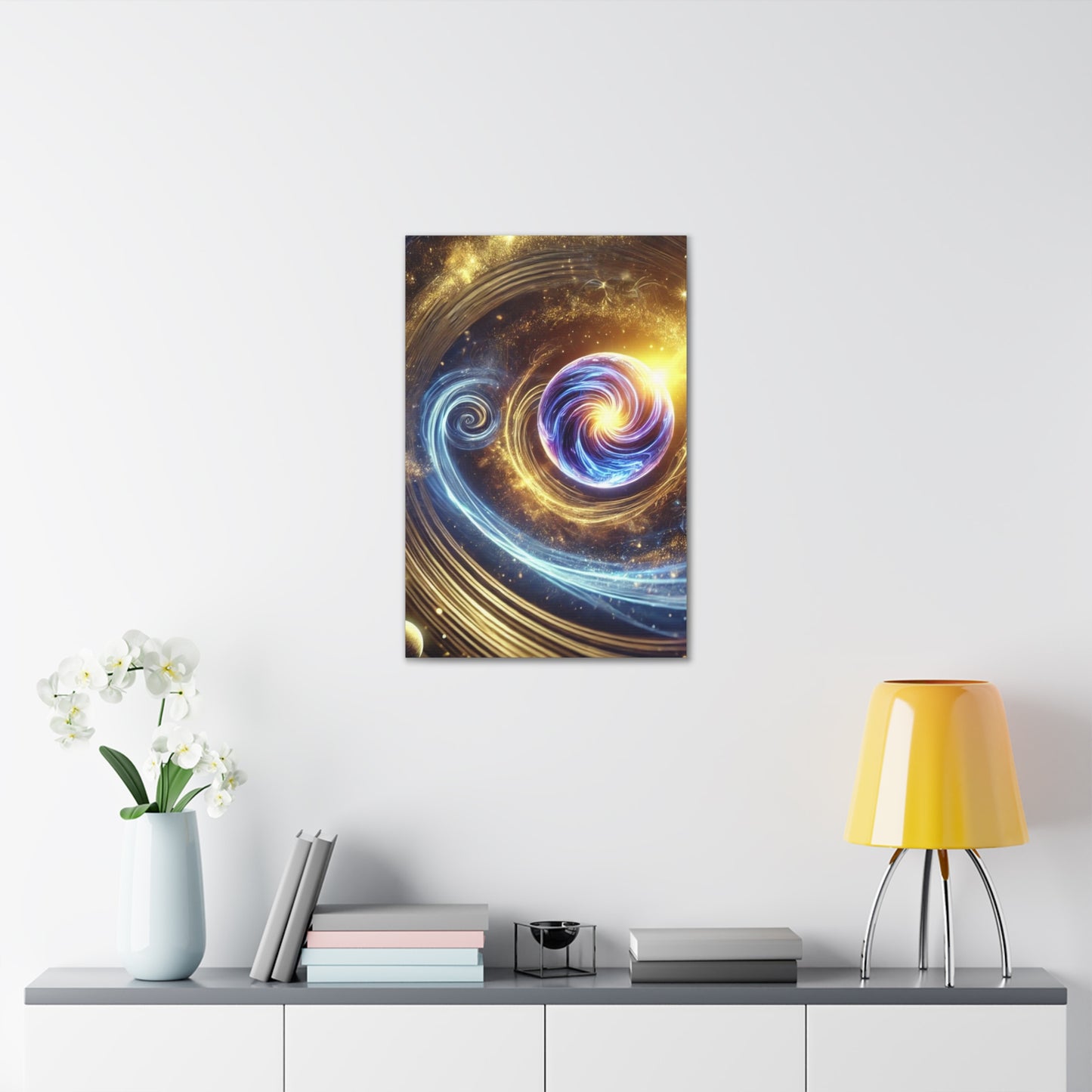 Energetic Orbs Art Canvas Ed. 15