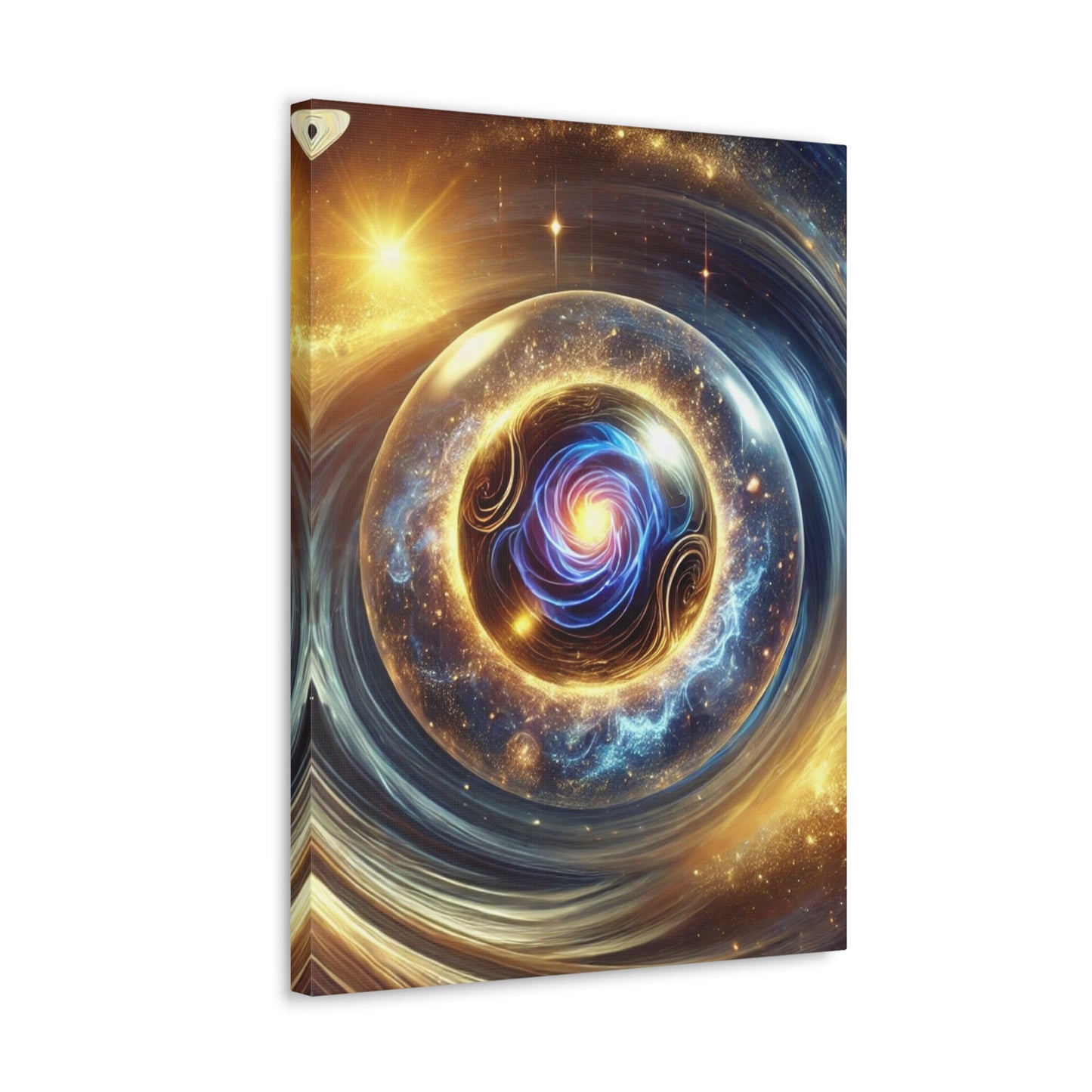 Energetic Orbs Art Canvas Ed. 14