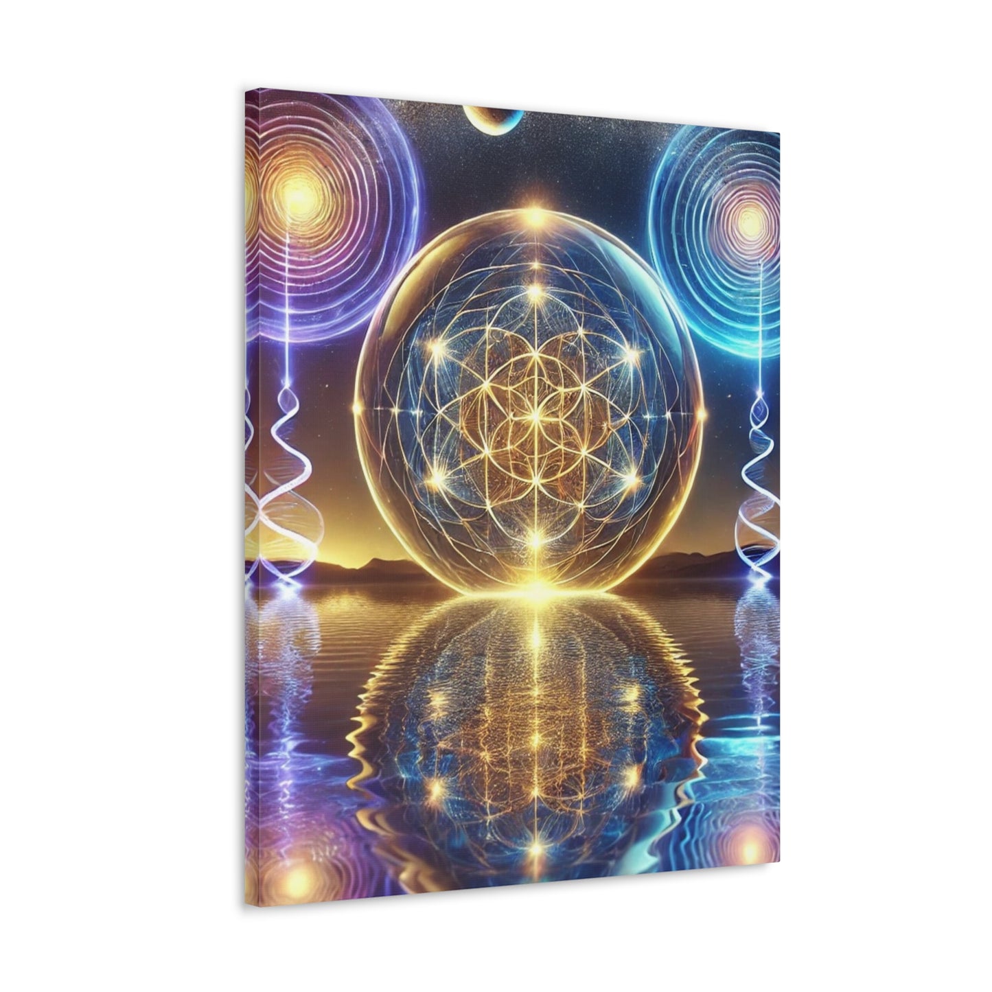 Sacred Geometry Art Canvas Ed. 17