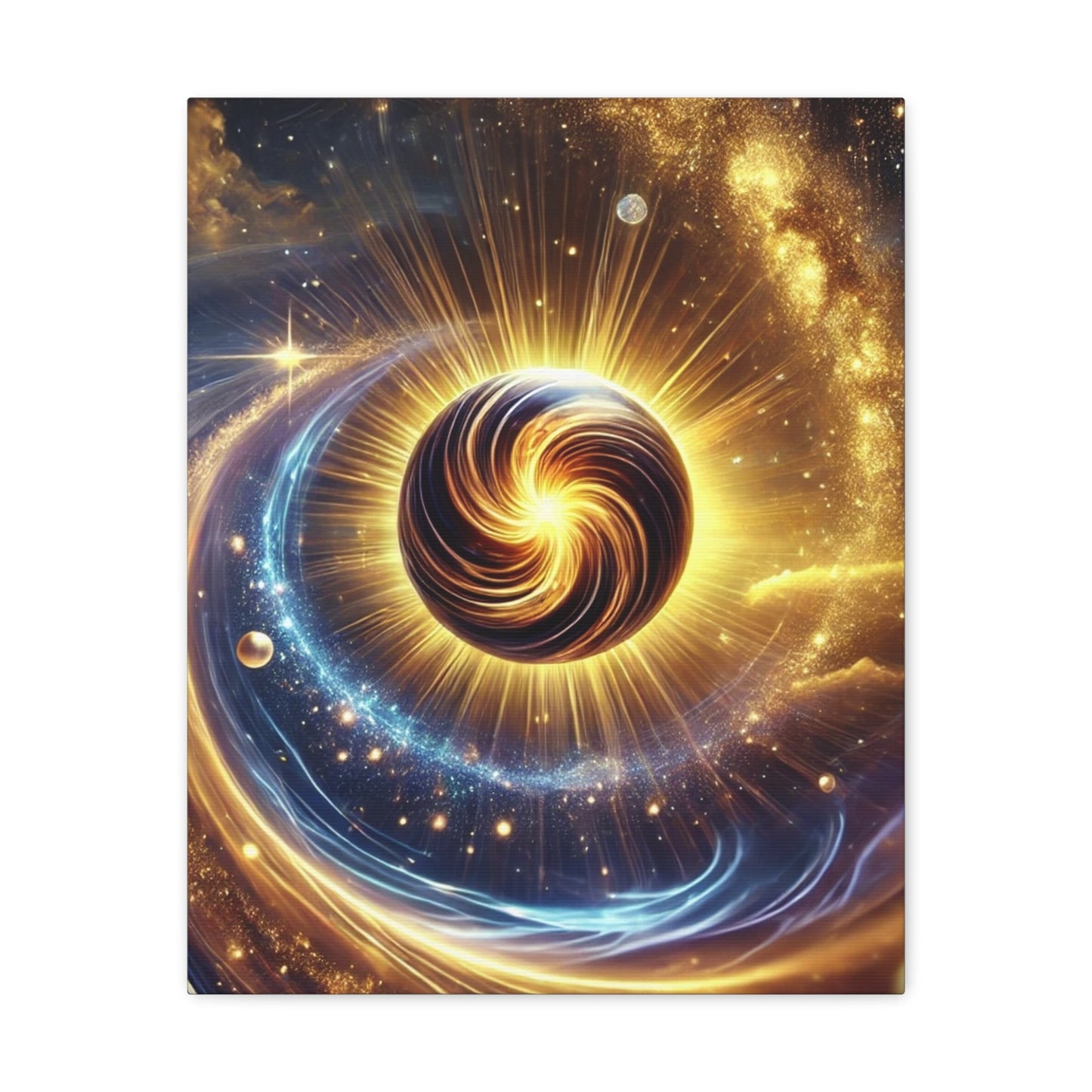 Energetic Orbs Art Canvas Ed. 13