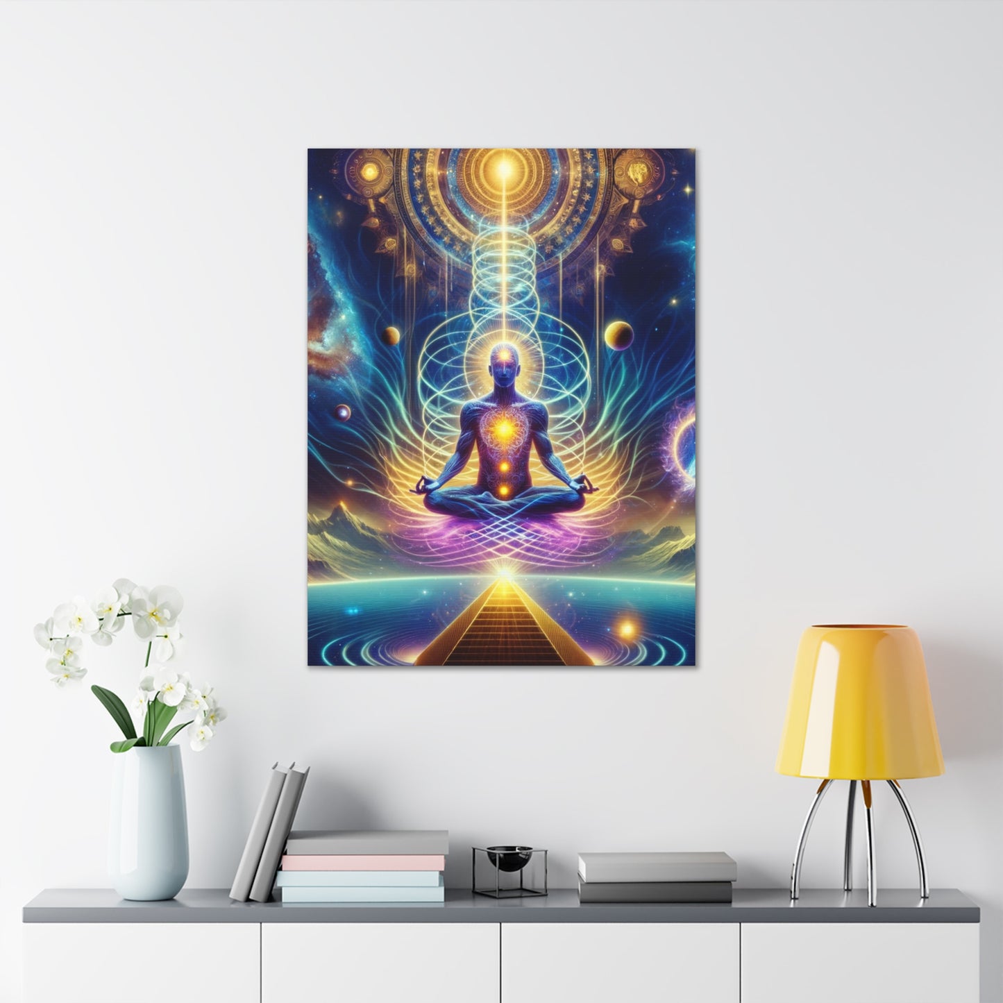 Quantum Entanglement Art Canvas Ed. 25