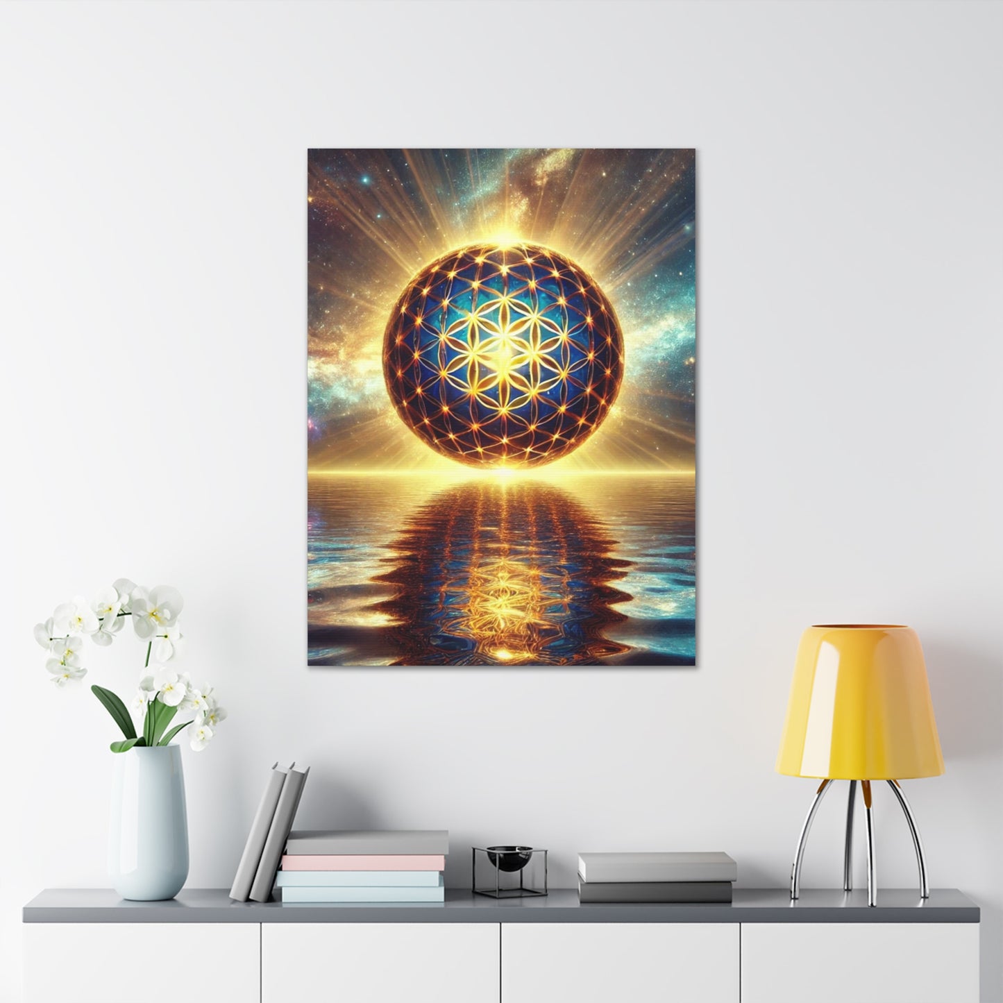 Sacred Geometry Art Canvas Ed. 47