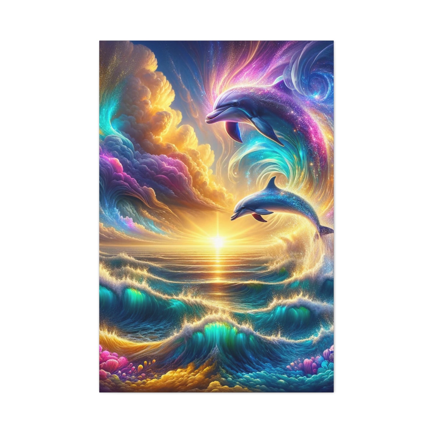 Serene Ocean Art Canvas Ed. 9