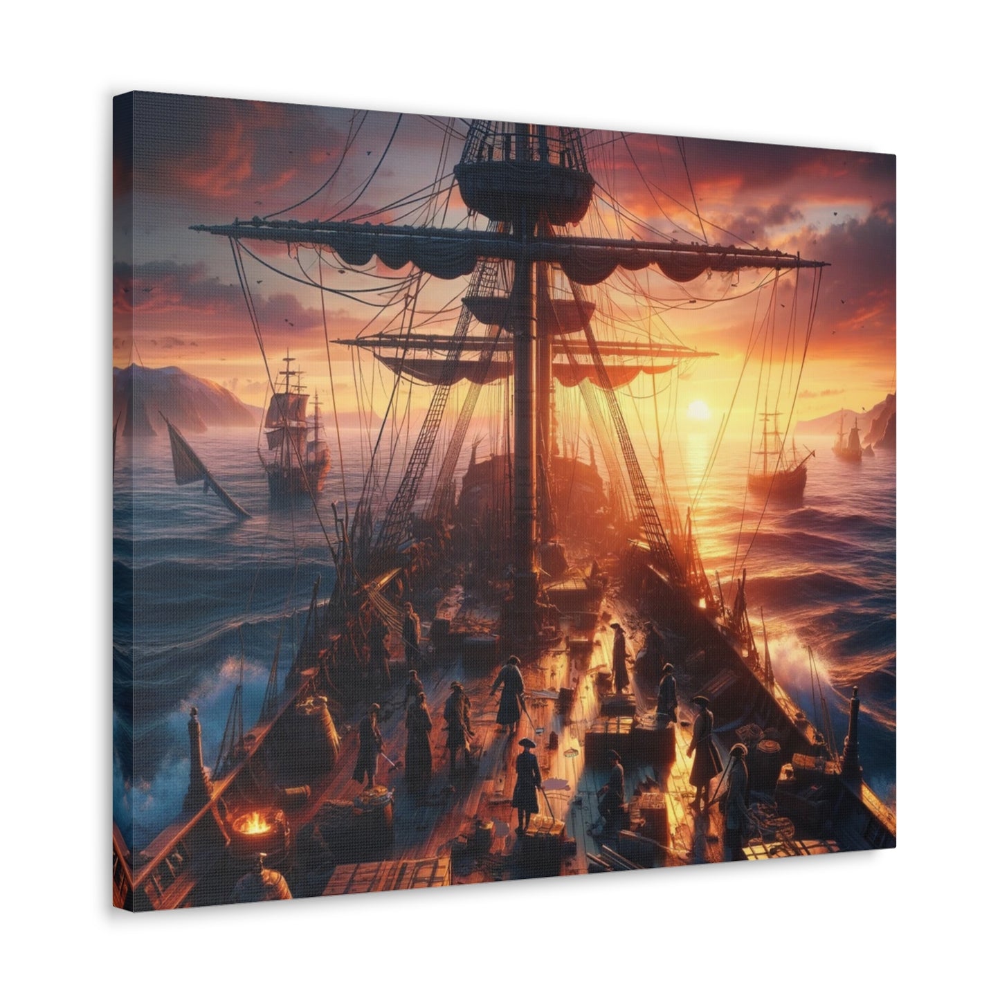 Voyage & Conquest Art Canvas Ed. 5