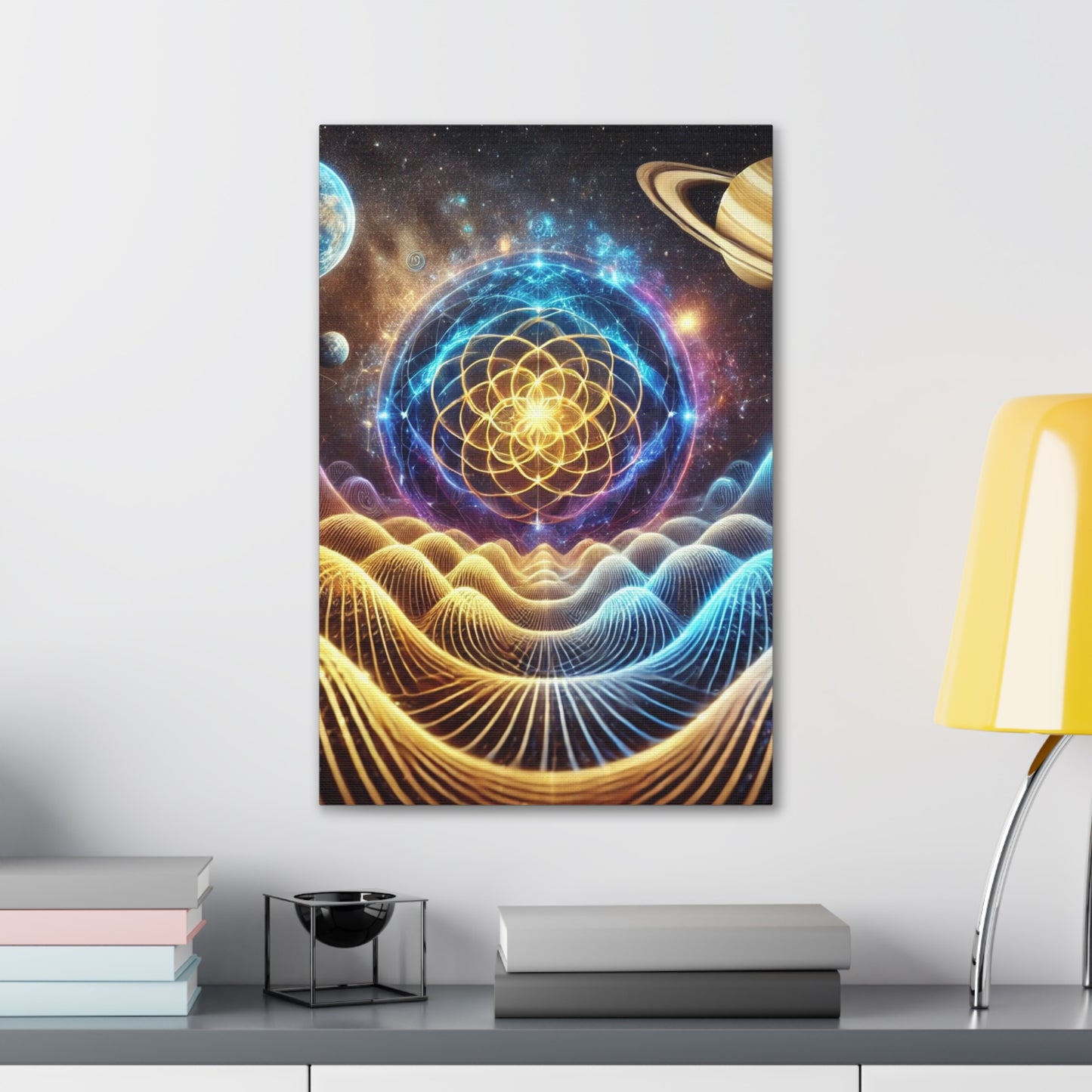 Sacred Geometry Art Canvas Ed. 8